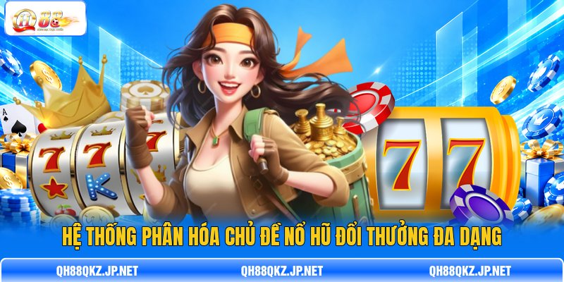 Hệ thống phân hóa chủ đề nổ hũ đổi thưởng đa dạng Hệ thống phân hóa chủ đề nổ hũ đổi thưởng đa dạng