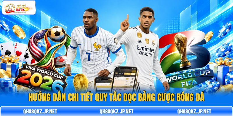 Hướng dẫn chi tiết quy tắc đọc bảng cược bóng đá Hướng dẫn chi tiết quy tắc đọc bảng cược bóng đá