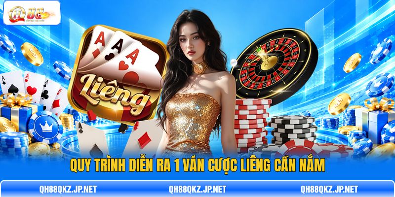 Quy trình diễn ra 1 ván cược Liêng cần nắm Quy trình diễn ra 1 ván cược Liêng cần nắm