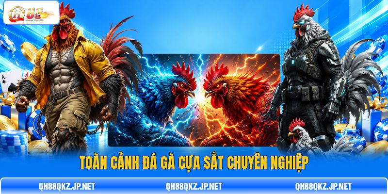 Toàn cảnh đá gà cựa sắt chuyên nghiệp Toàn cảnh đá gà cựa sắt chuyên nghiệp