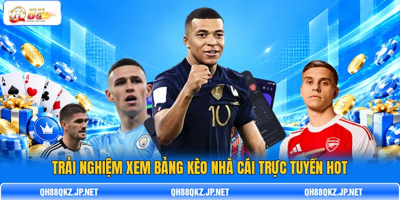 Trải nghiệm xem bảng kèo nhà Cái trực tuyến hot Trải nghiệm xem bảng kèo nhà Cái trực tuyến hot